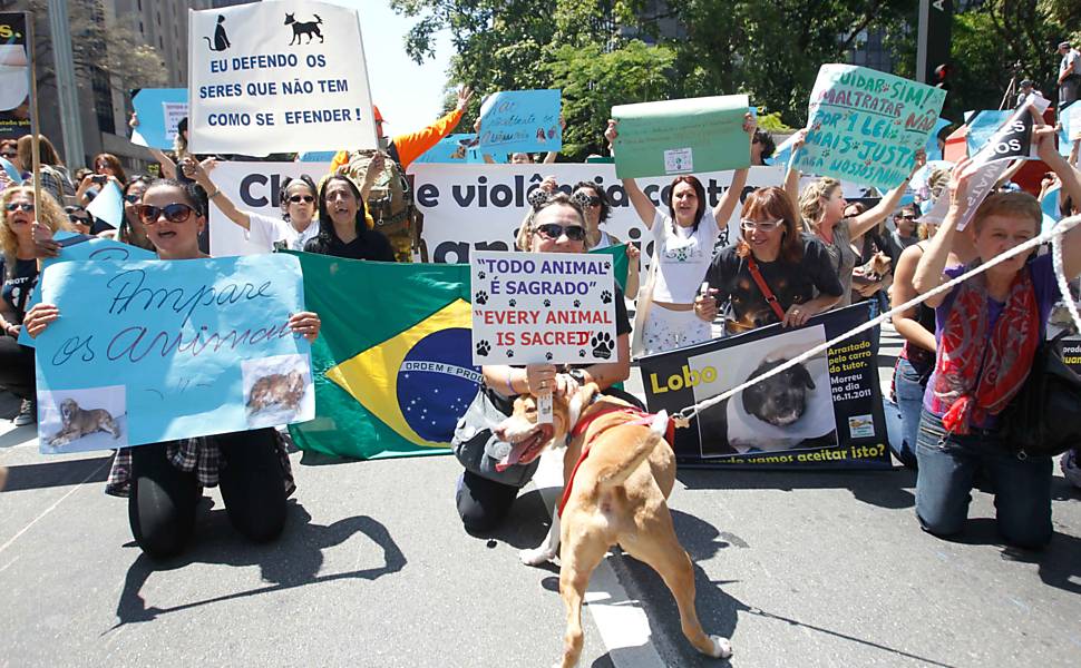 Protesto Na Av Paulista Em S O Paulo Cotidiano