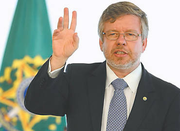 O presidente interino da Repblica, Marco Maia, no Planalto