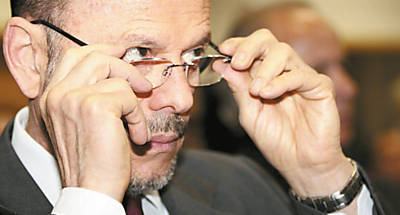 Luciano Coutinho, presidente do BNDES, que participa do Frum Econmico Mundial, em Davos