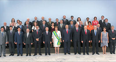 O ministrio da presidente Dilma Rousseff em janeiro de 2011