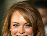 Em 2004, Lindsay Lohan surgiu com cor de rata de praia em uma première