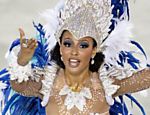 Sheron Menezes desfila na escola de samba Portela veja o Especial do Carnaval 2012