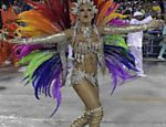 Antonia Fontenelle desfile na escola de samba Mocidade veja o Especial do Carnaval 2012