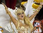 Ellen Roche desfila na escola de samba Porto da Pedra veja o Especial do Carnaval 2012