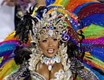 Raissa Oliveira desfila na escola de samba Beija-Flor veja o Especial do Carnaval 2012