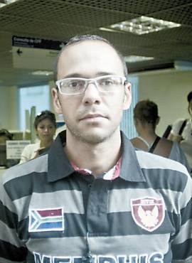 Rodrigo Aparecido de Arajo, que ficou inadimplente