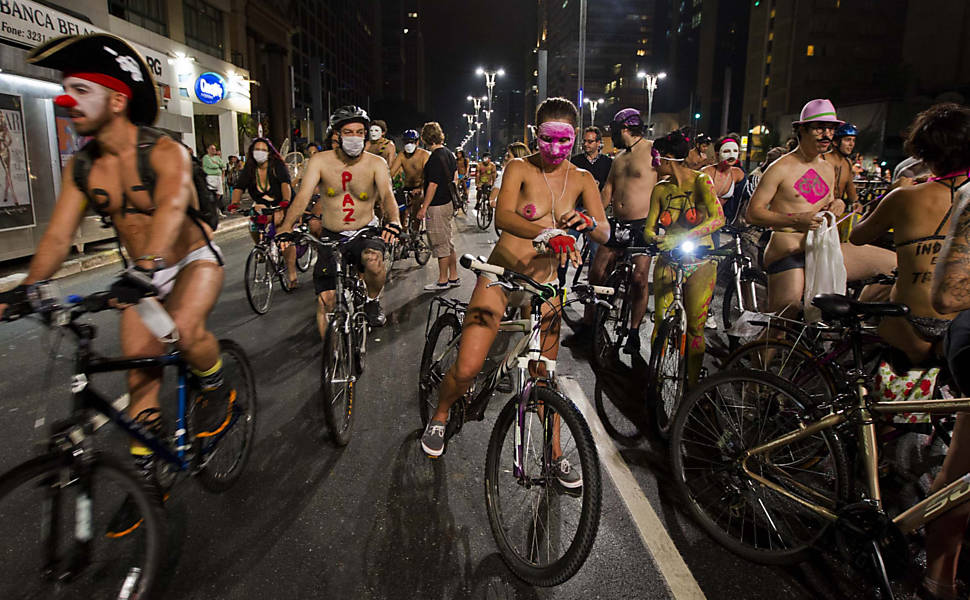 A concentração dos manifestantes foi na praça do Ciclista, na esquina da avenida Paulista com a rua Consolação Leia mais