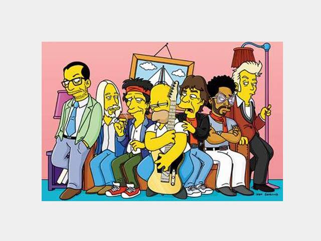 Famosos no Simpsons