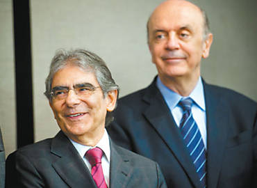 Carlos Ayres Britto e Jos Serra
