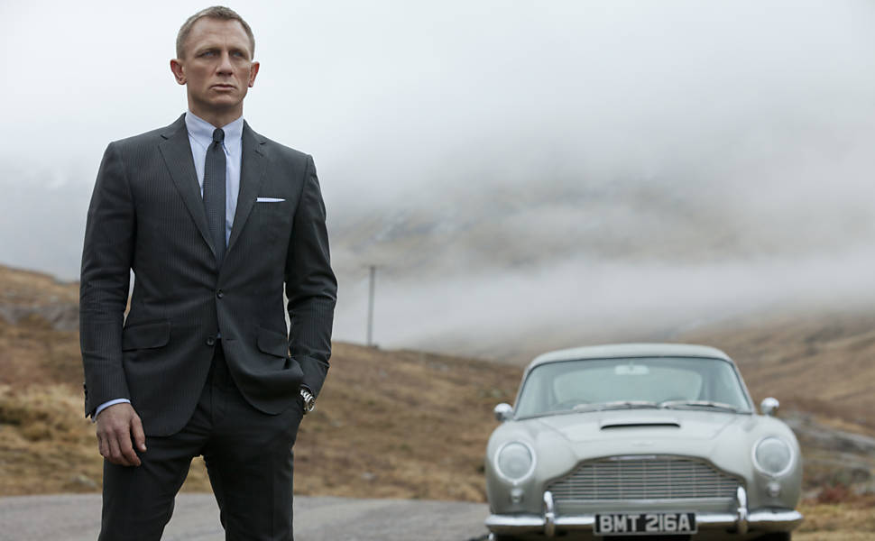 Filmagens do novo James Bond