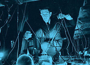 O compositor norte-americano John Cage, em foto de 1966