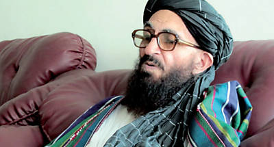 Arsala Rahmani d entrevista  Folha em sua casa em Cabul
