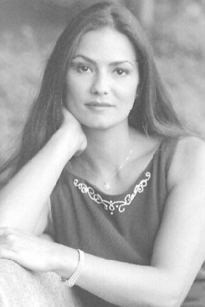 Luiza Brunet em retrato para a Folha em 1994