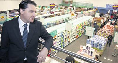 Jos Augusto Fretta, presidente do principal grupo de supermercados de Santa Catarina