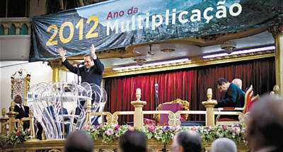 Culto do pastor Abner Ferreira, da Assembleia de Deus em Madureira, no Rio