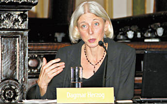 A historiadora Dagmar Herzog, da Universidade da Cidade de Nova York