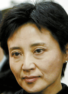 Gu Kailai em foto de 2007, durante um evento em Pequim