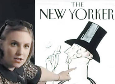 Lena Dunham, de 'Girls', no vdeo do app da 'New Yorker'