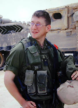 o sargento Uri Grossman, morto em combate a dois dias do cessar-fogo com o Lbano, em 2006