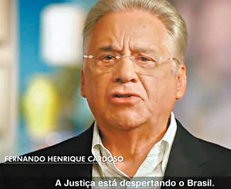 FHC, em anncio de TV de Jos Serra (PSDB)