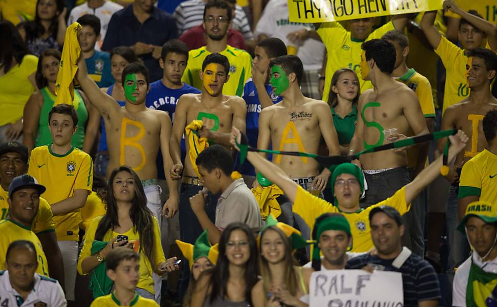 Brasil x Argentina 22/05/2018 Esporte Fotografia Folha de S.Paulo