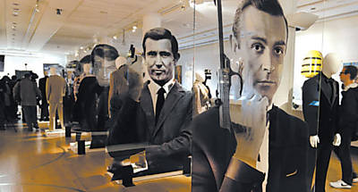 Exposio em Londres comitens usados em filmes de James Bond
