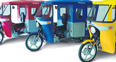 O riquix MTX 150 usa rodas de motocicleta e custar a partir de R$ 10,5 mil