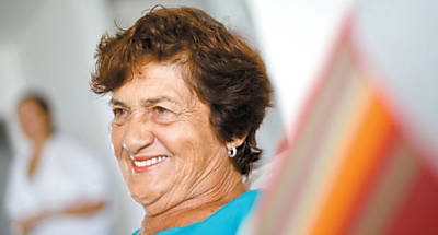Jlia Cardoso, 67, aposentada que passou por cirurgia do fgado usando tcnica inovadora