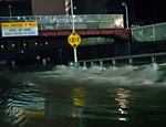 Água invade o túnel Carey no Financial District, na noite de segunda-feira Leia mais