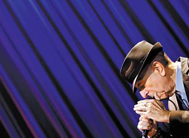 Leonard Cohen se apresenta em Madri durante a turn do disco "Old Ideas", no comeo de outubro