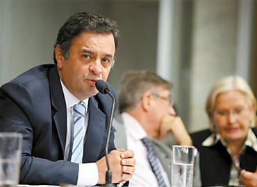 Acio Neves, durante audincia no Senado; ele deve ser o novo presidente do PSDB, de olho na eleio ao Planalto em 2014