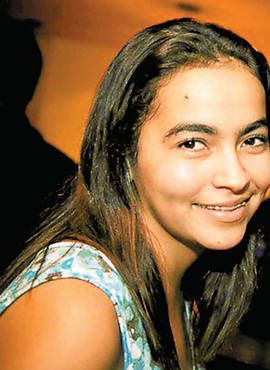 Luciene Neves, 24, que foi morta em chacina na zona sul