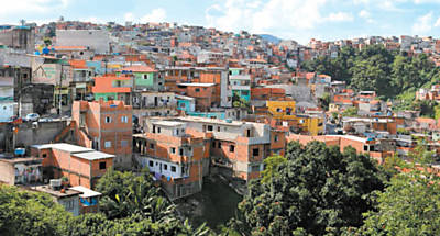 Vista do bairro Jova Rural, na região do Tremembé, zona norte de São Paulo; prefeitura considera área como de alto risco