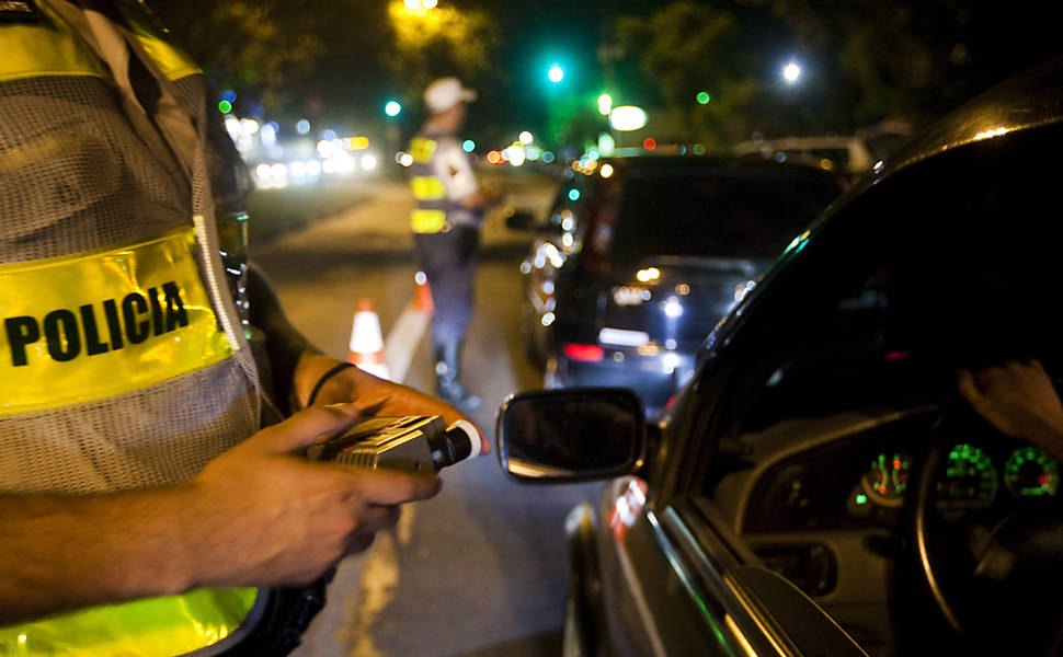 Blitz Da Nova Lei Seca Em Sp Cotidiano Fotografia