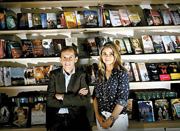 Fernando e Milla Baracchini, na sede da empresa