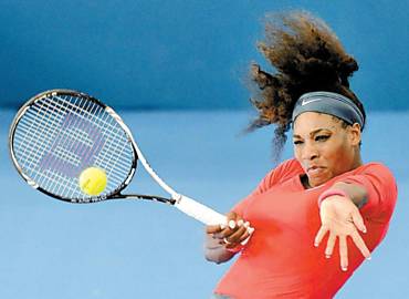 Serena Williams rebate na vitria ante Varvava Lepchenko (6/2 e 6/2) em Brisbane. A americana afirmou se sentir capaz de ganhar os quatro Grand Slams em 2013