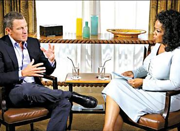 Lance Armstrong  entrevistado por Oprah Winfrey