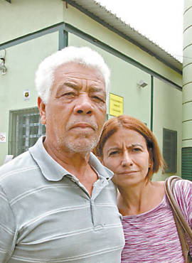 Vildebrando, 69, e Maria Jos, 45, em AMA na zona sul de SP