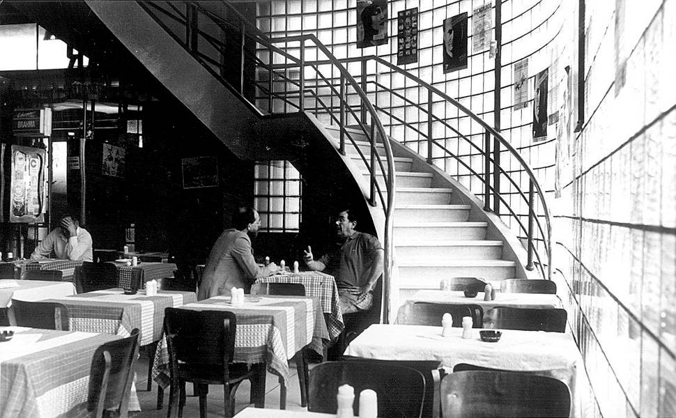 Interior do Bar Riviera no ano de 1989. Ele foi fechado por falta de pagamento do aluguel