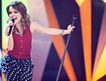 Sandy durante participação no "Legendários" (Record)