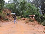 Petrópolis sofreu com diversos deslizamentos de terra que deixaram ao menos 13 mortos na região serrana do Rio de Janeiro