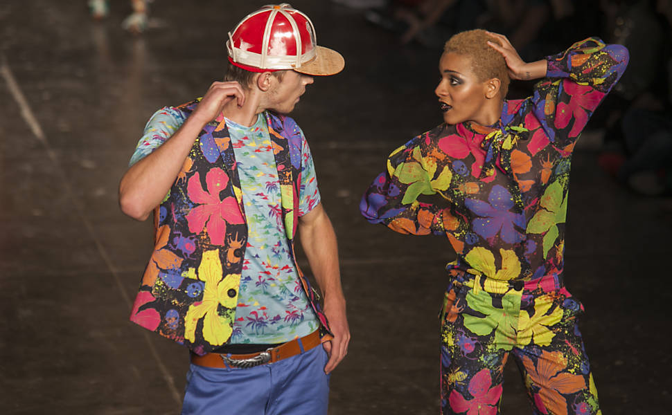 Desfile da grife Cavalera no primeiro dia da São Paulo Fashion Week primavera-verão 2013/2014, na Bienal do Ibirapuera Veja especial