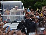 Papa Francisco chega ao Brasil; veja a galeria de fotos do pontfice no Rio