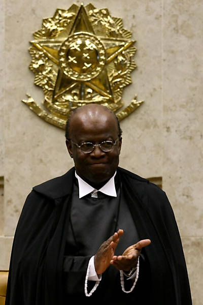 Brazilian Minister Joaquim Barbosa 