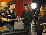 Sandy participa do programa Coletivation (MTV), de Fiuk e Patrick Maia