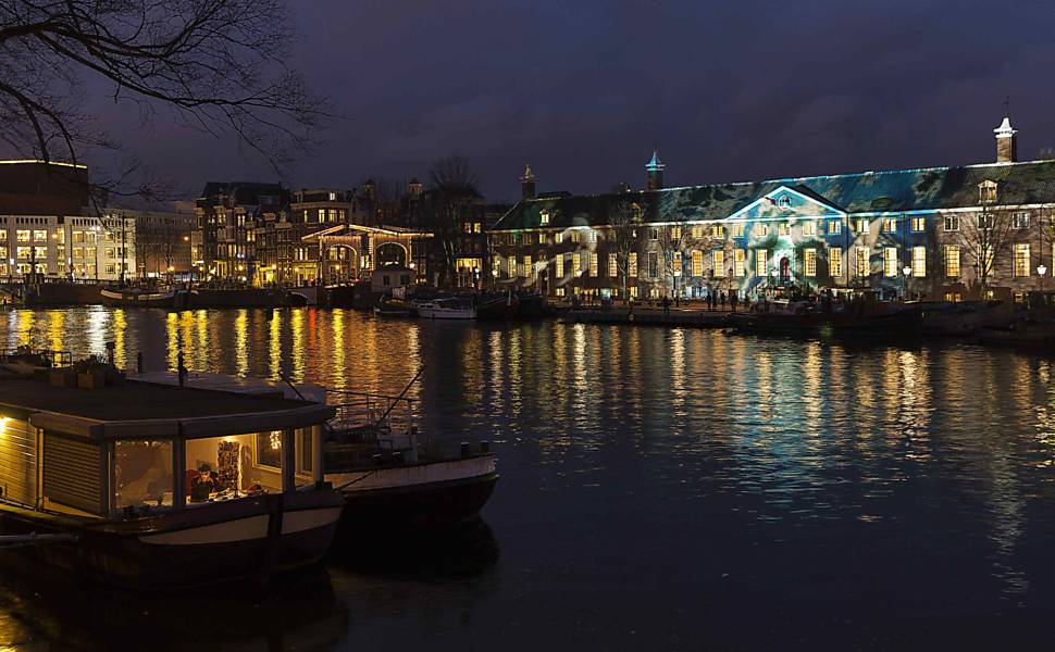 Festival de Luzes em Amsterdã
