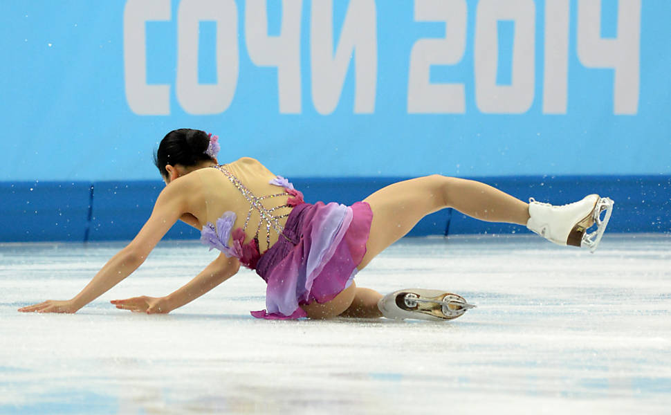 Patinação no gelo Esporte Fotografia Folha de S Paulo