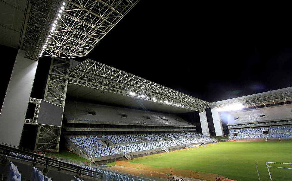 El estadio Arena Pantanal