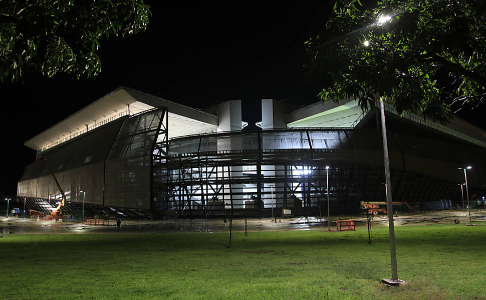 El estadio Arena Pantanal