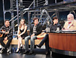 Junior, Sandy, Chitãozinho e Xororó participam do "Programa do Jô"